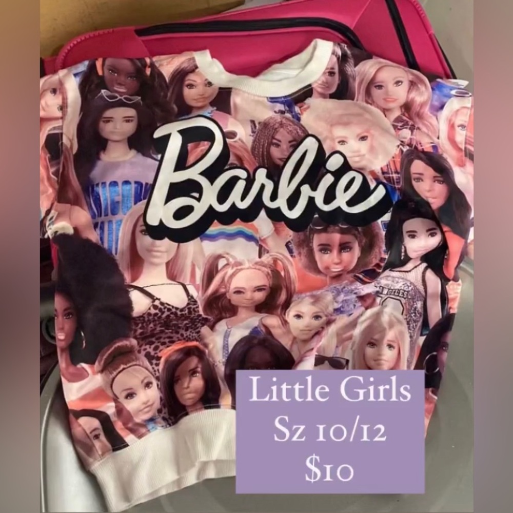 Barbie Sweatshirt Big Girls